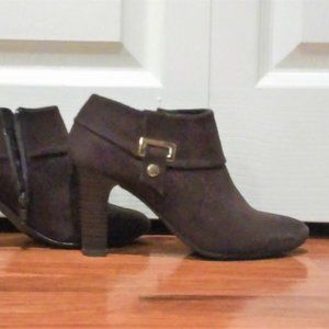 Chocolate Ankle Booties